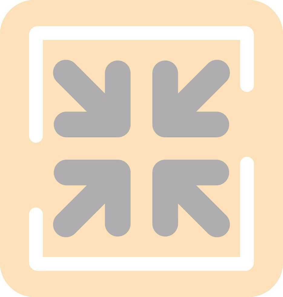 Shrink Vector Icon Design