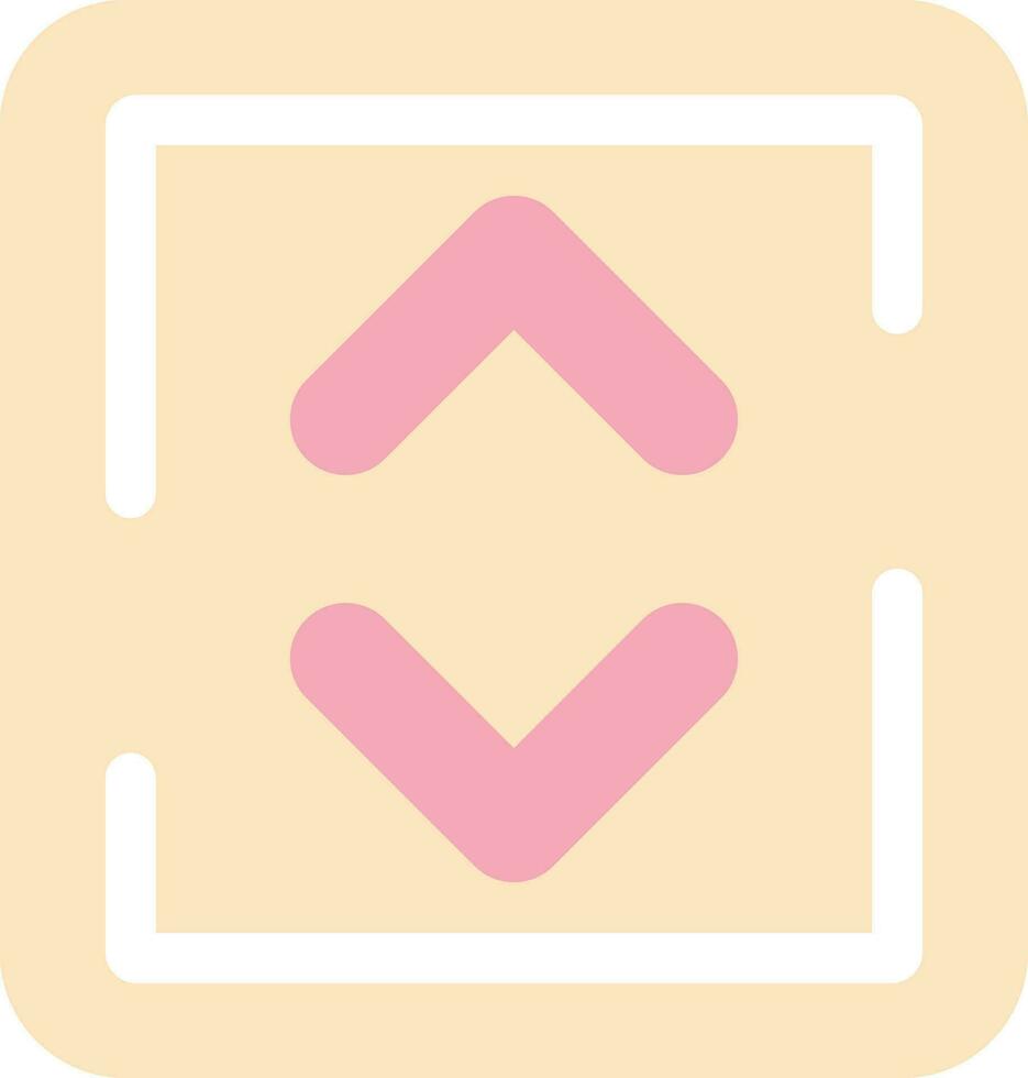 Up And Down Arrow Vector Icon Design