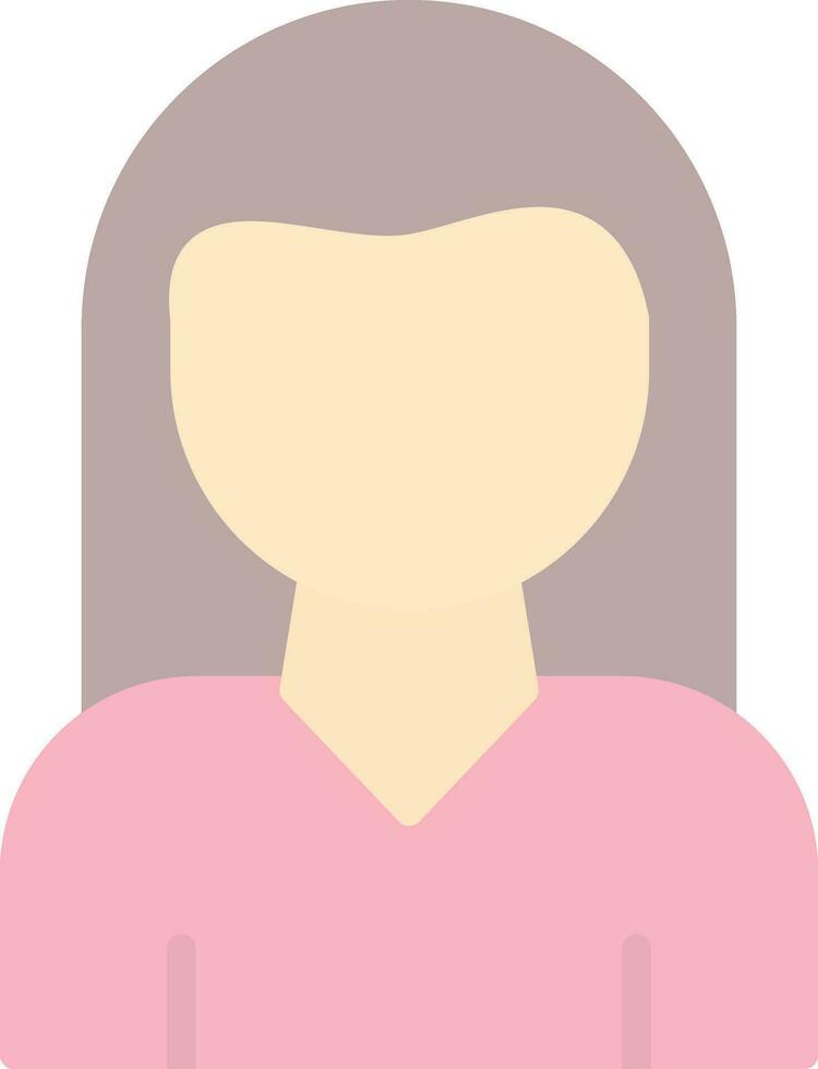 Female Vector Icon Design