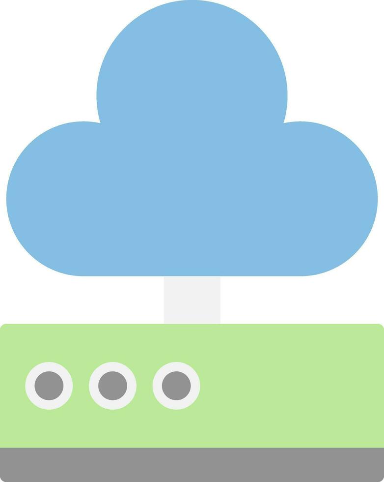 Cloud storage Vector Icon Design