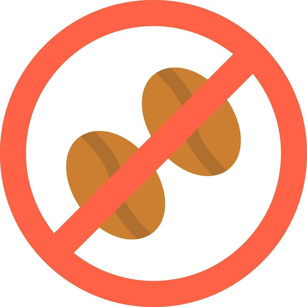Prohibition Vector Icon Design