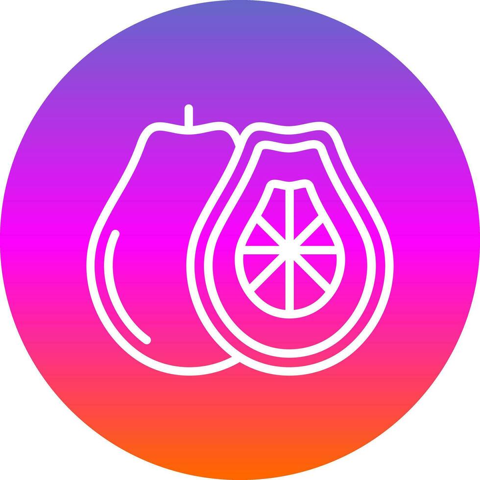 Pomelo Vector Icon Design