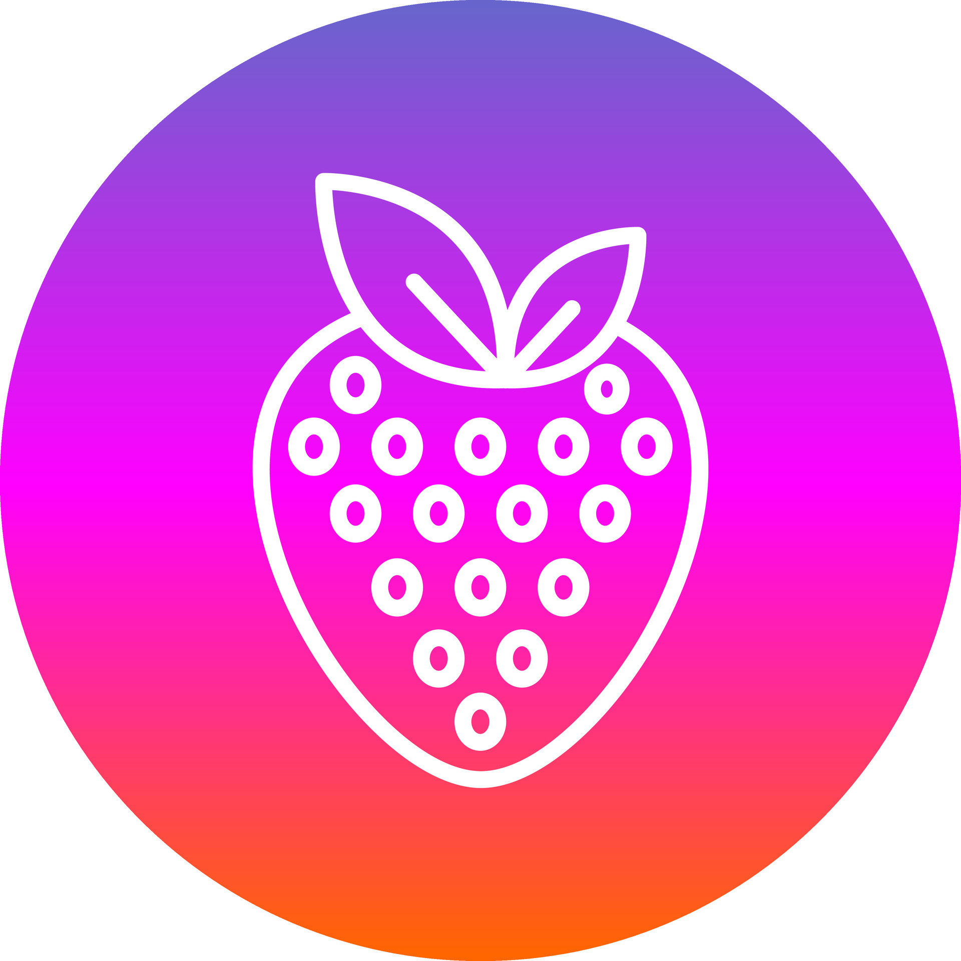 Strawberry Vector Icon Design 26245454 Vector Art at Vecteezy
