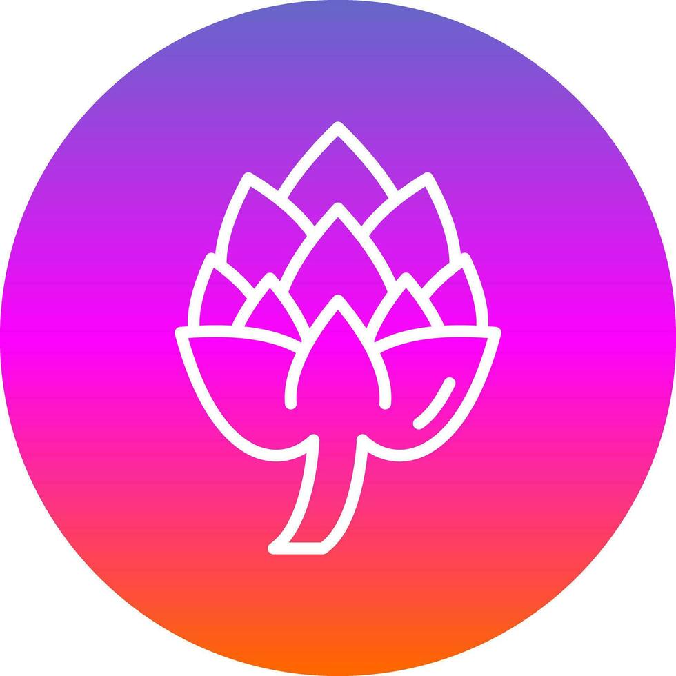 Artichoke Vector Icon Design