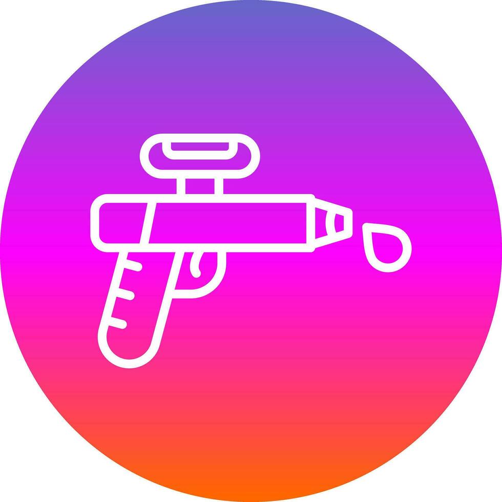 Water Gun  Vector Icon Design