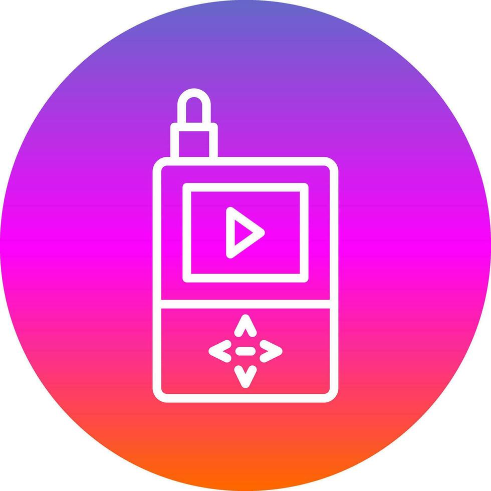 Music Player  Vector Icon Design