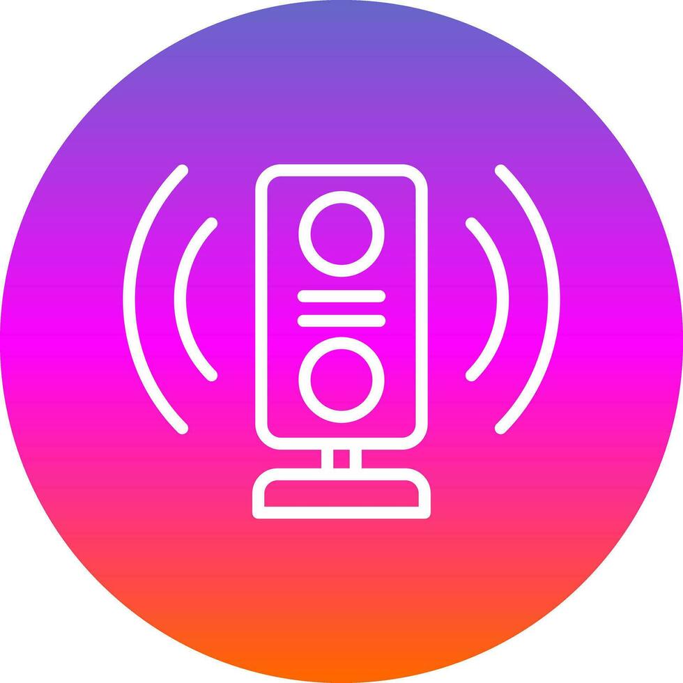 Speaker  Vector Icon Design