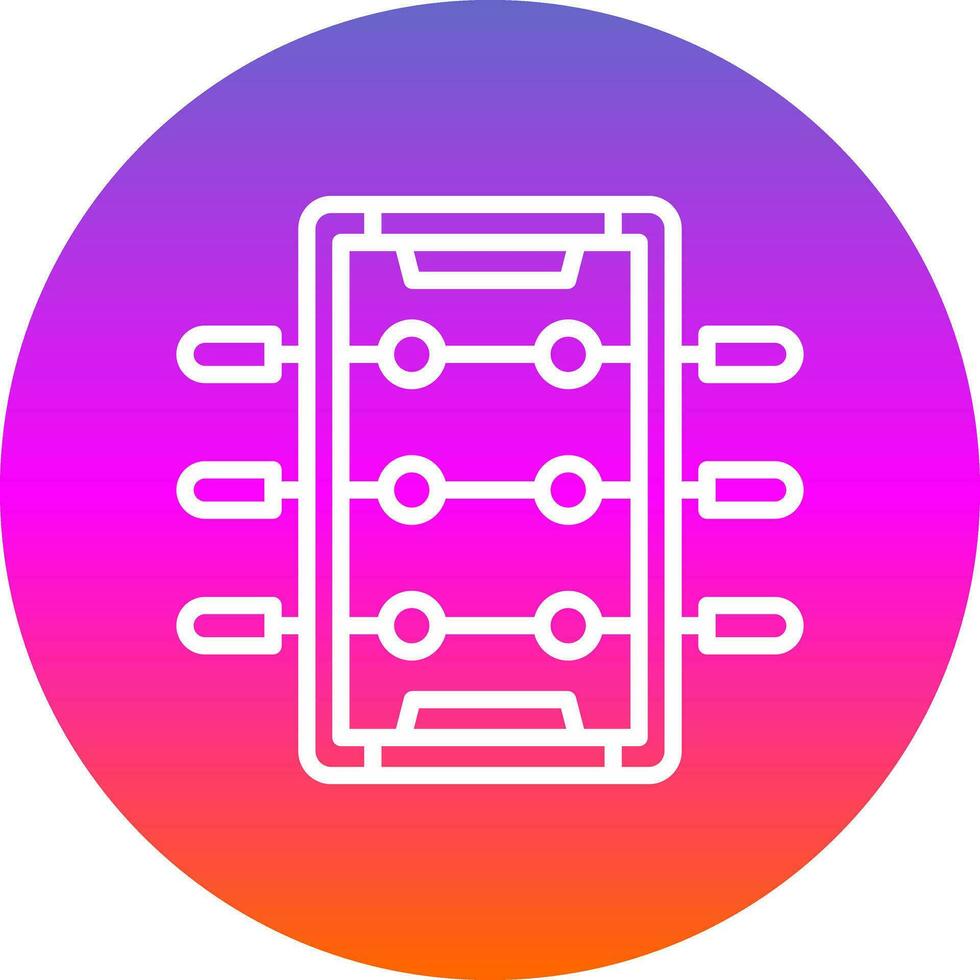 Foosball  Vector Icon Design