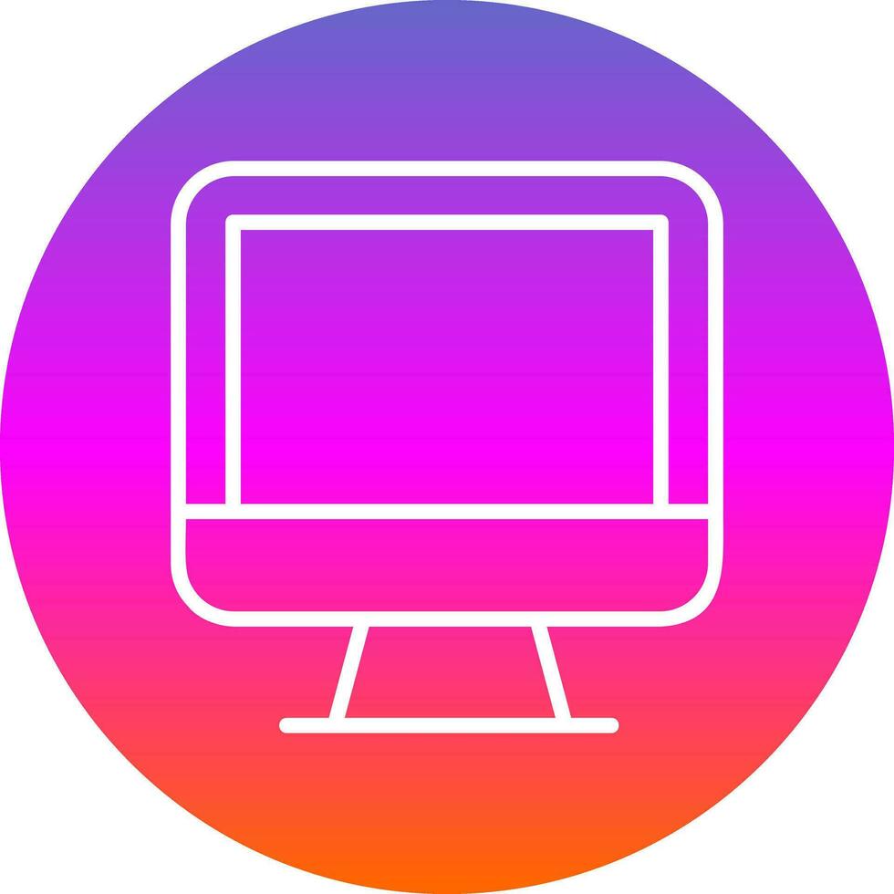 Monitor  Vector Icon Design