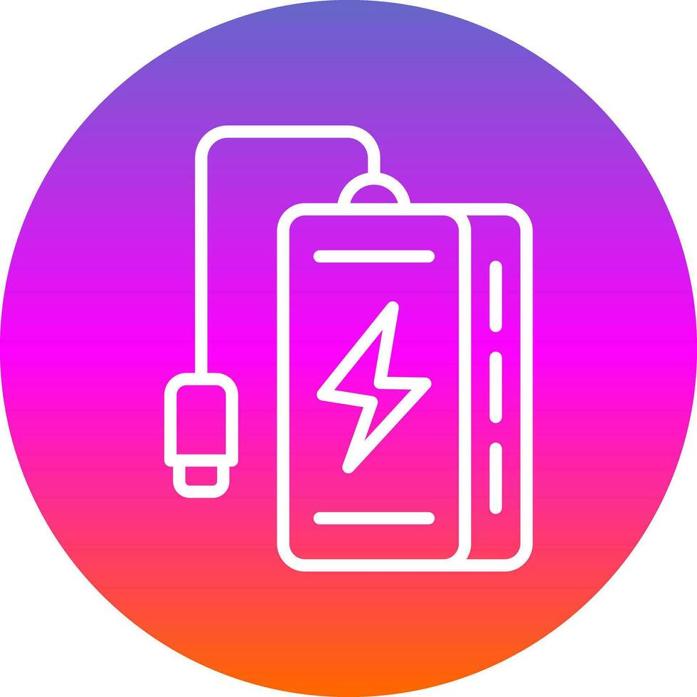 Power Bank  Vector Icon Design
