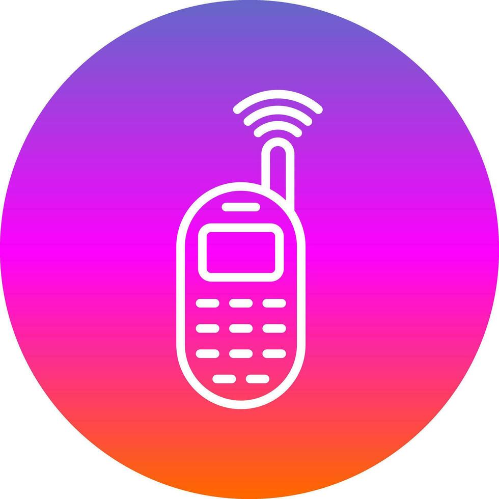 Walkie Talkie  Vector Icon Design