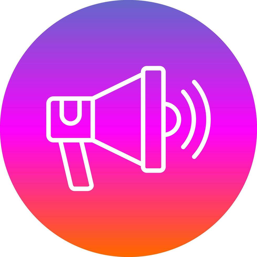 Megaphone  Vector Icon Design