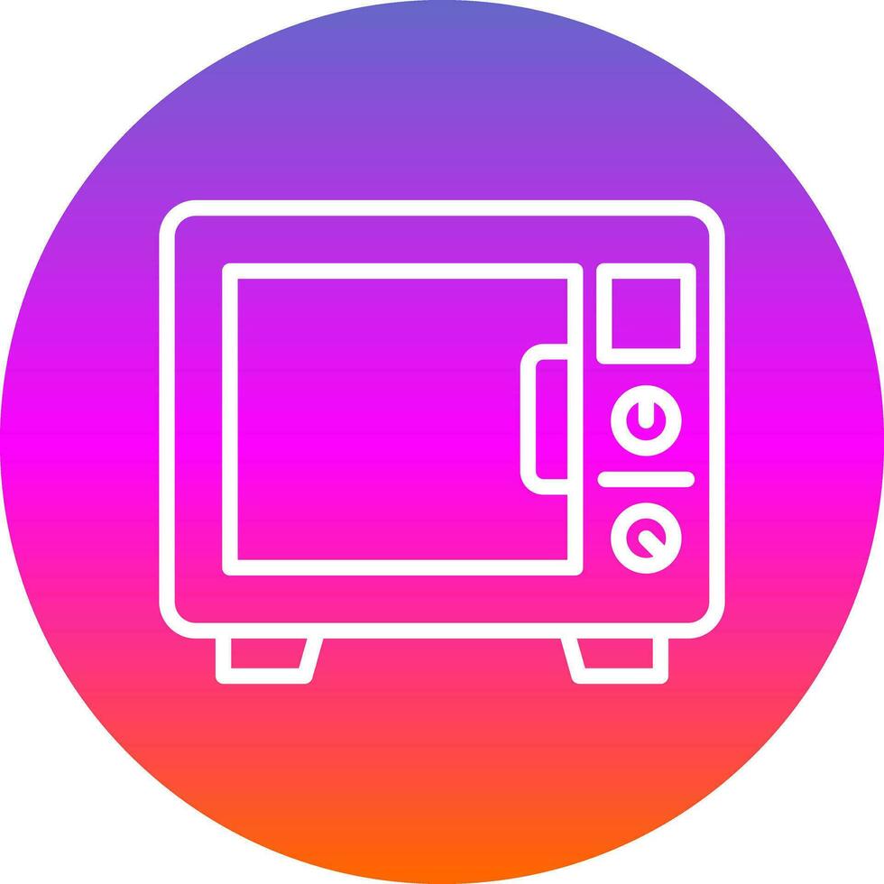 Microwave  Vector Icon Design