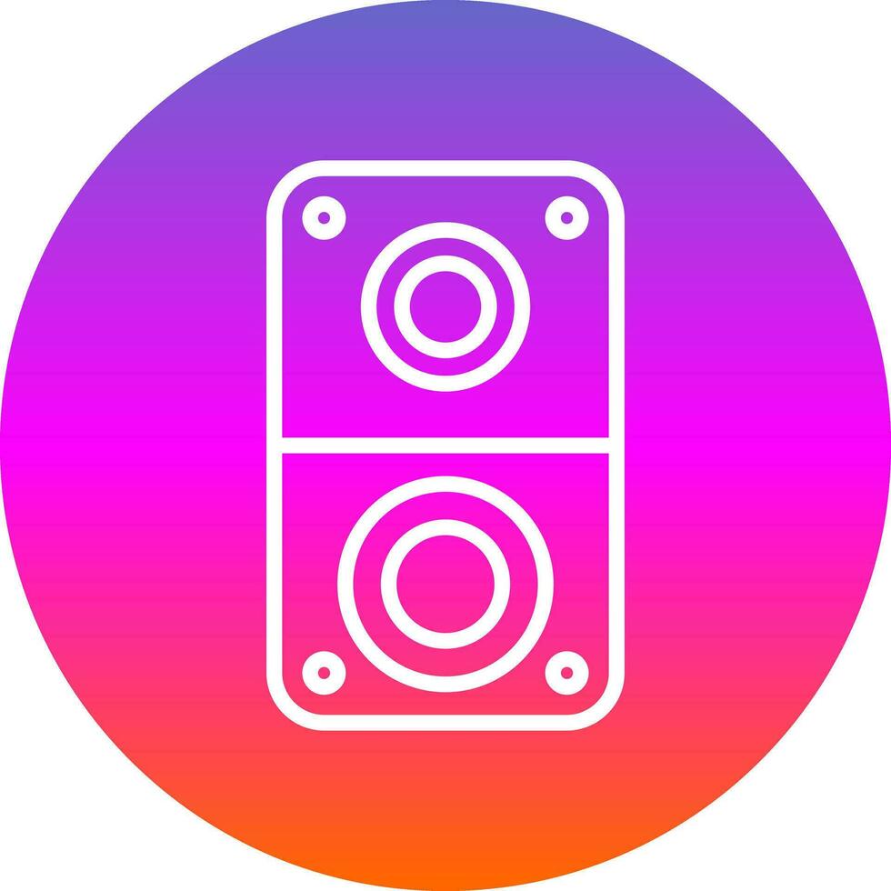 Speaker  Vector Icon Design