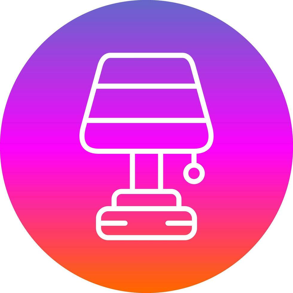 lámpara vector icono diseño