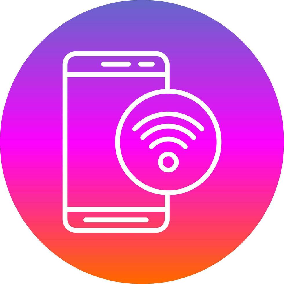 Wifi  Vector Icon Design