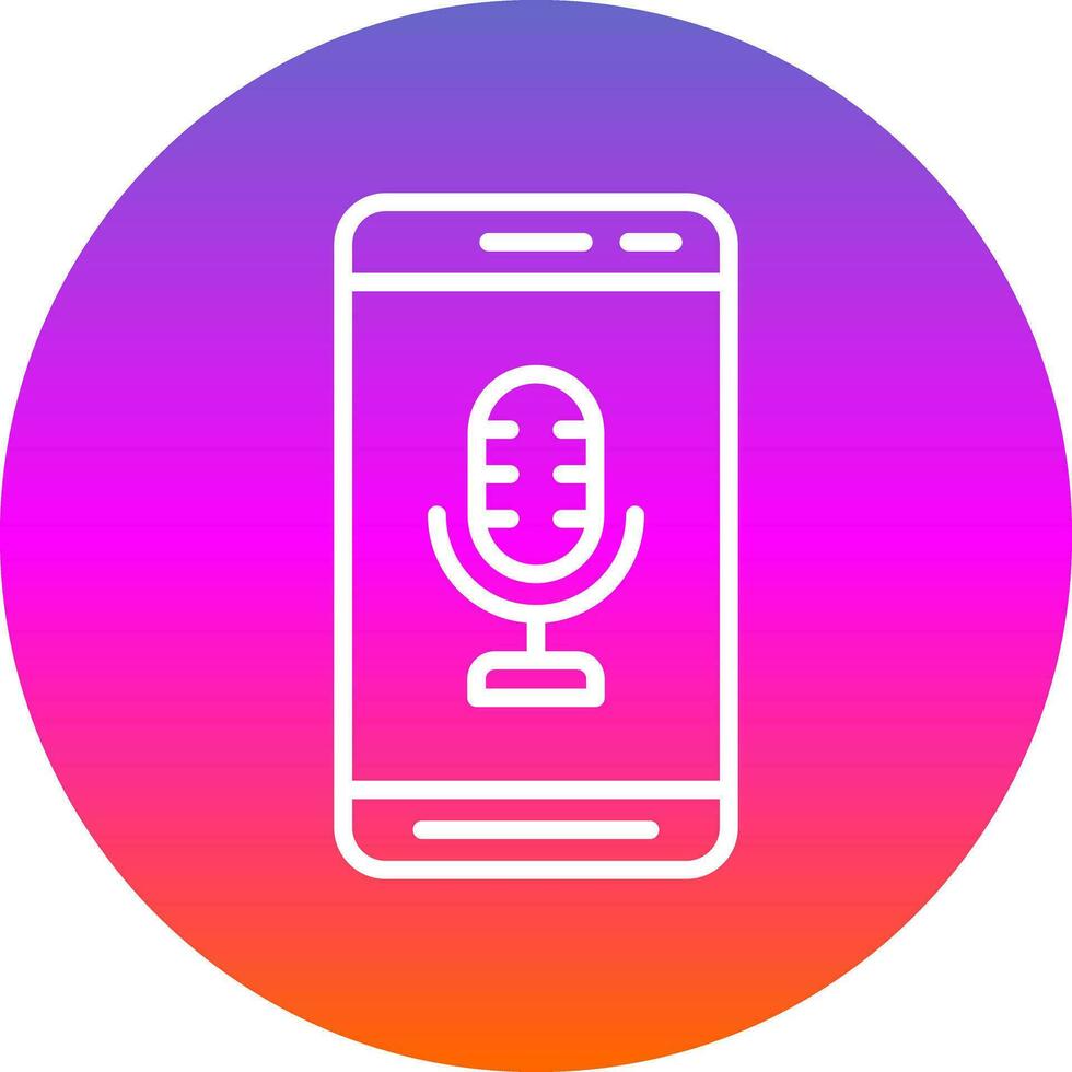 Microphone  Vector Icon Design