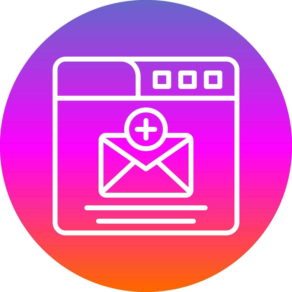 Add Email  Vector Icon Design