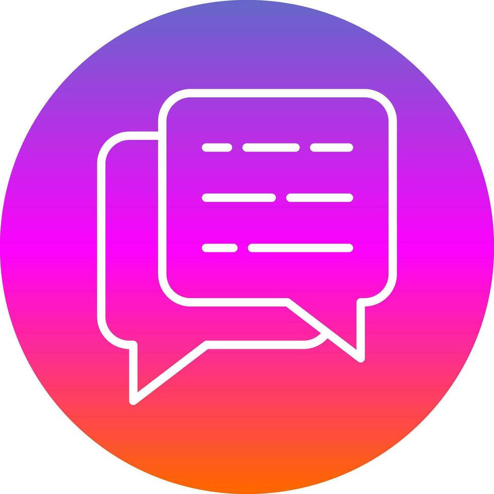 Chat Box  Vector Icon Design