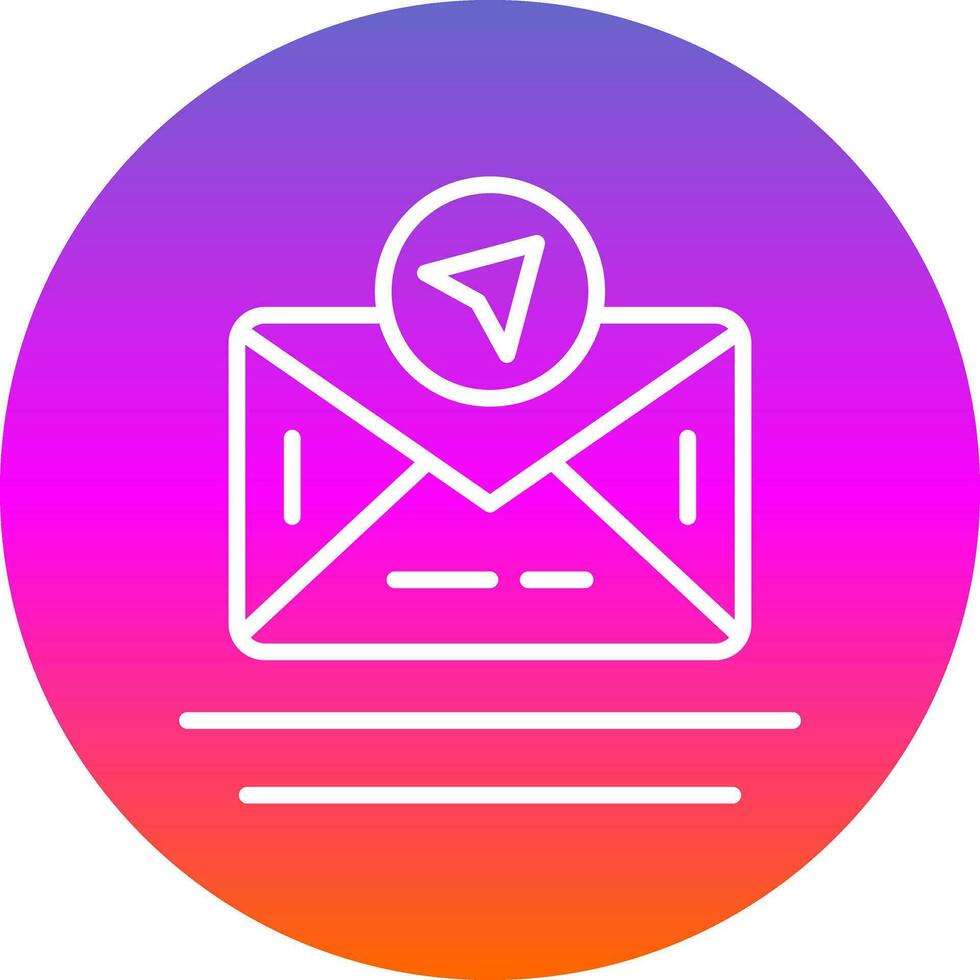 Send Mail  Vector Icon Design
