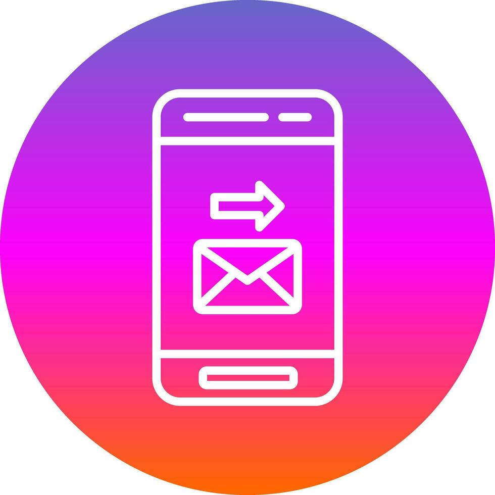 Send Mail  Vector Icon Design