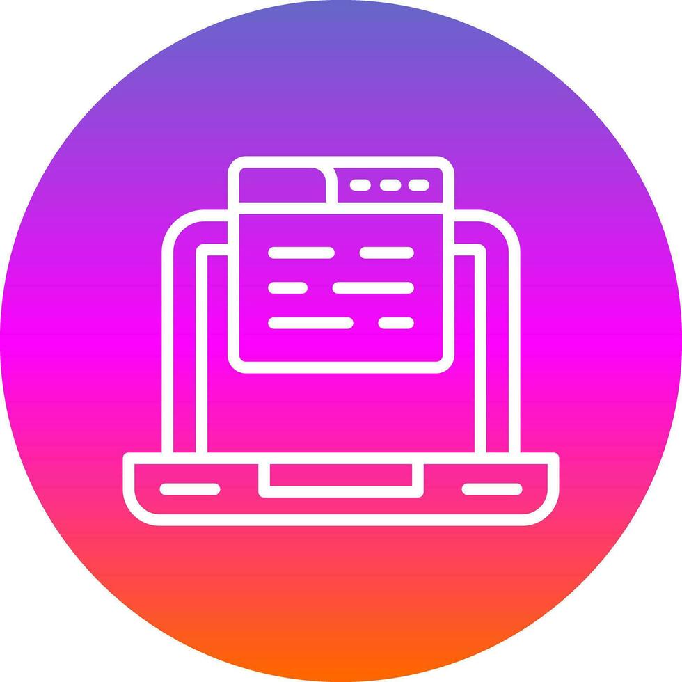 Website  Vector Icon Design