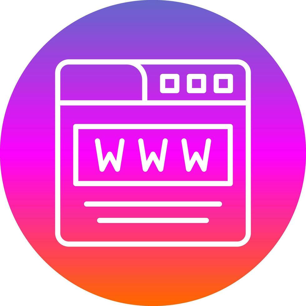 Website  Vector Icon Design