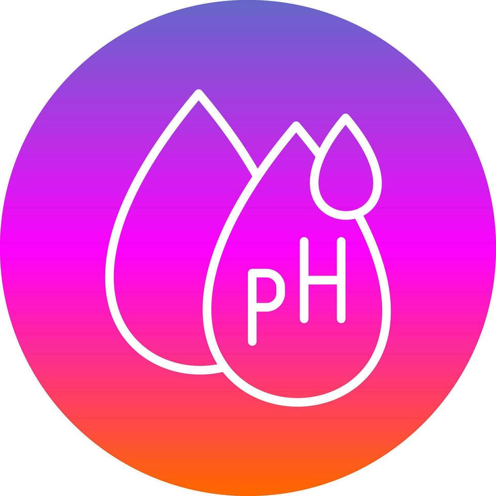 ph vector icono diseño