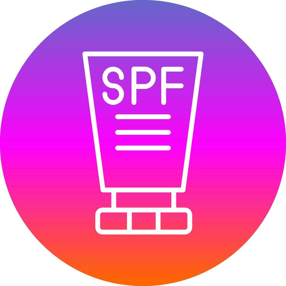 spf vector icono diseño