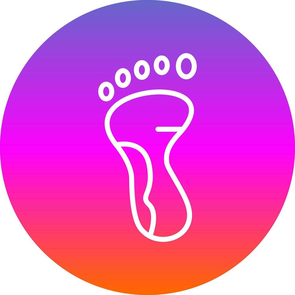 Foot  Vector Icon Design