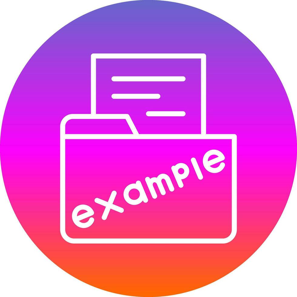 Example  Vector Icon Design