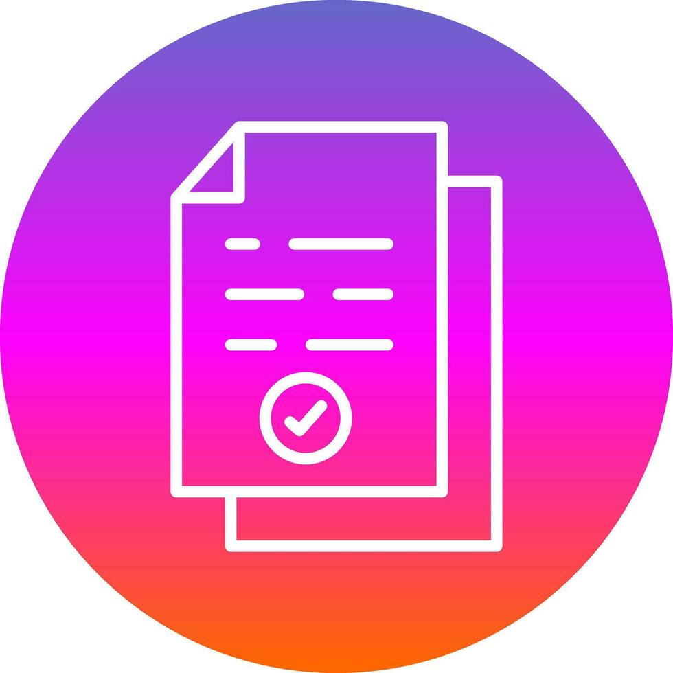 Accepted  Vector Icon Design