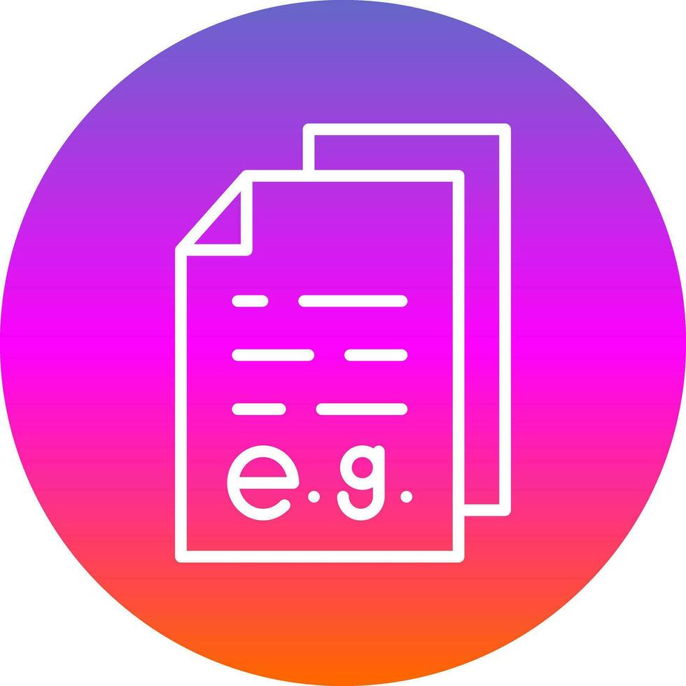 Example  Vector Icon Design