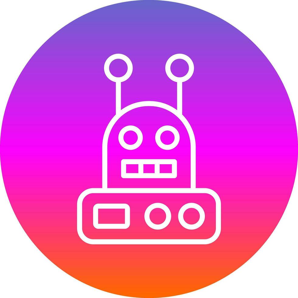 Robot  Vector Icon Design