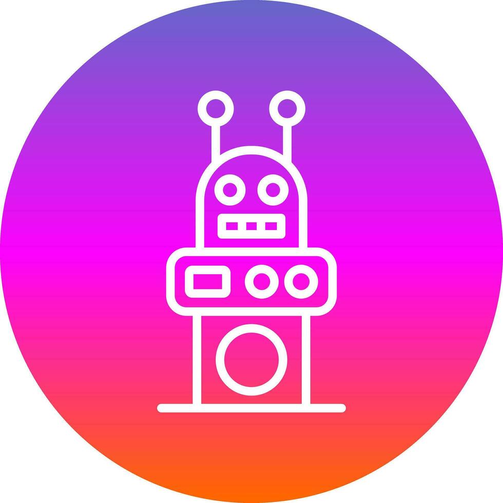 Robot  Vector Icon Design