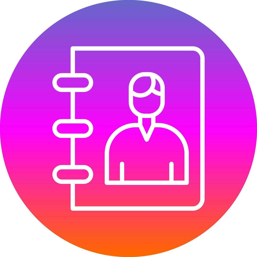 Note Book  Vector Icon Design