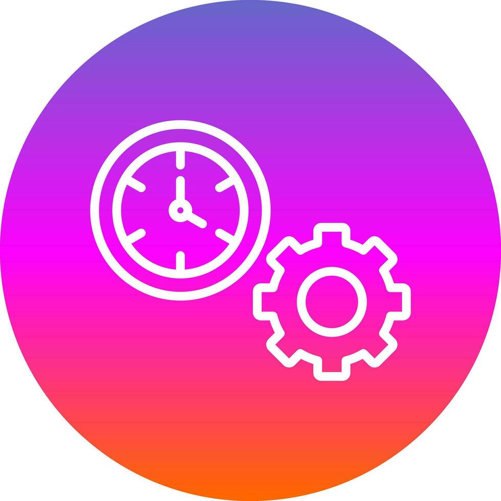 Time  Vector Icon Design