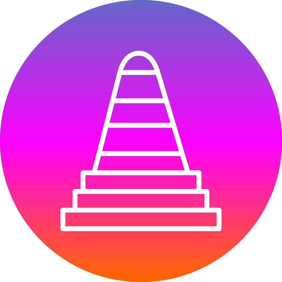 Traffic Cone  Vector Icon Design