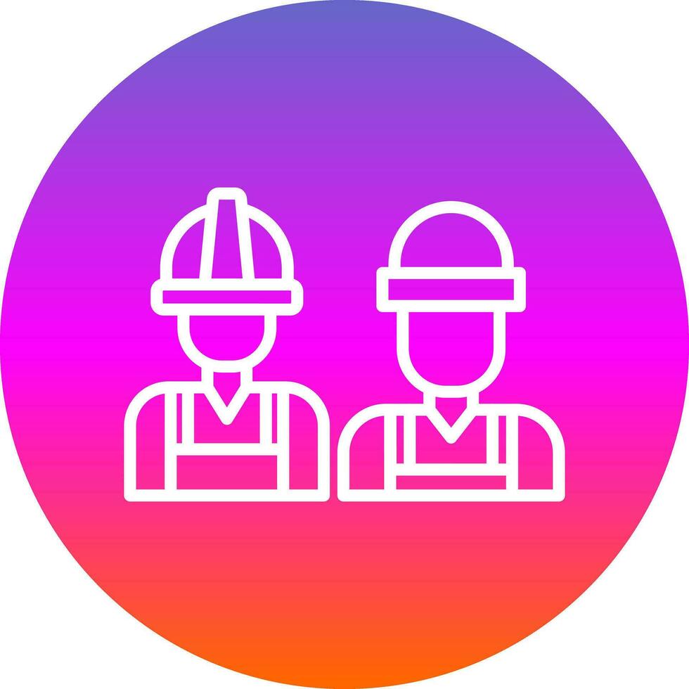 Workers  Vector Icon Design