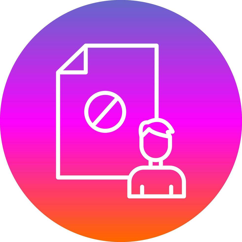 Termination Vector Icon Design