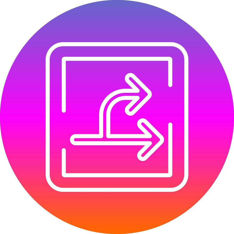 Bidirectional Vector Icon Design
