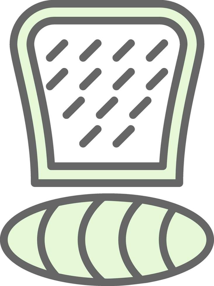 Bread Vector Icon Design