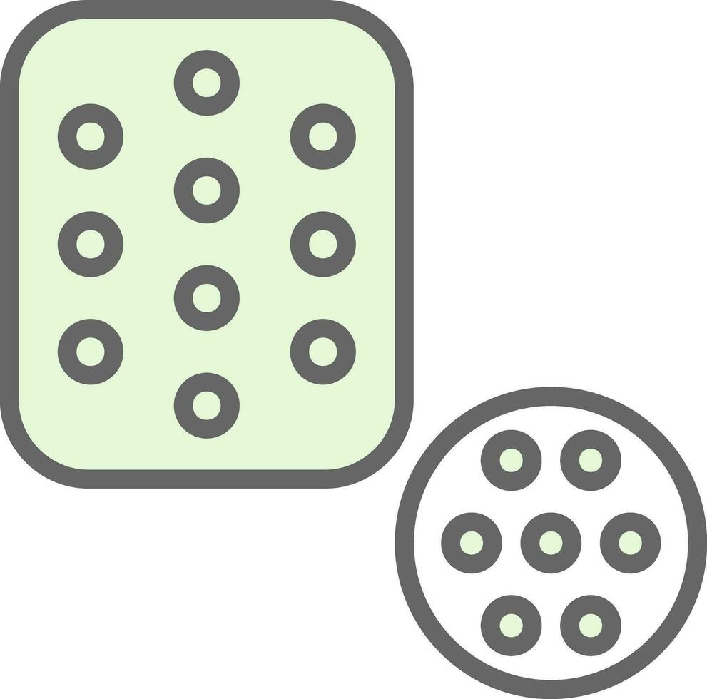 Biscuit Vector Icon Design