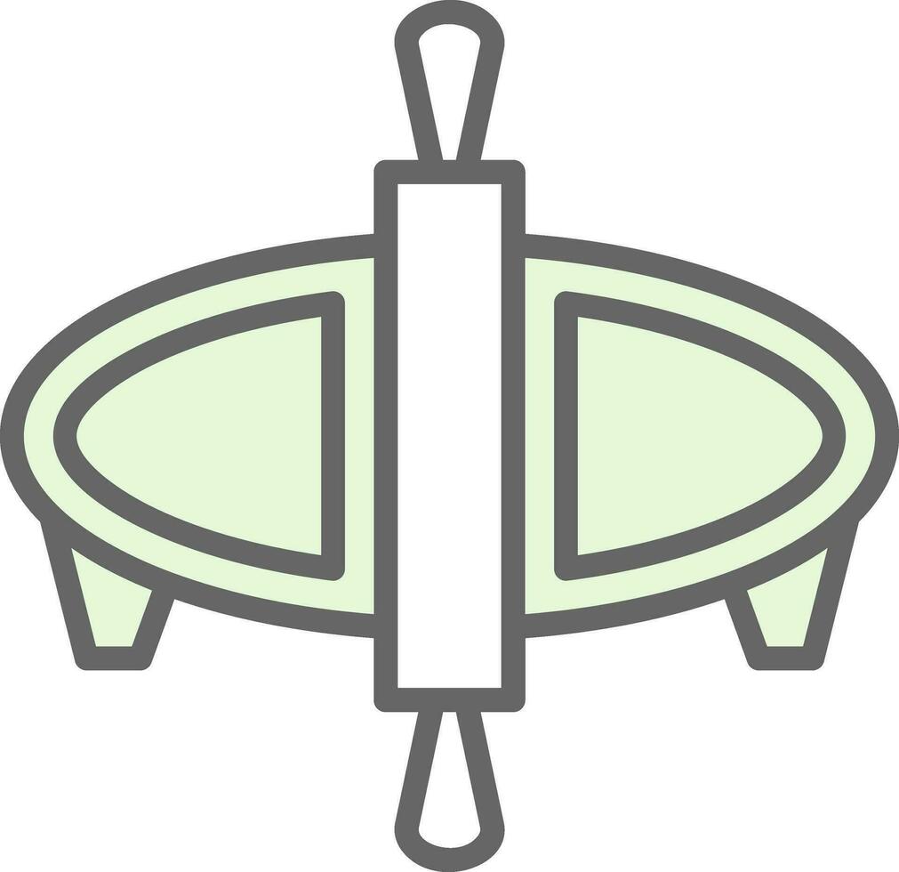 Rolling Pin Vector Icon Design