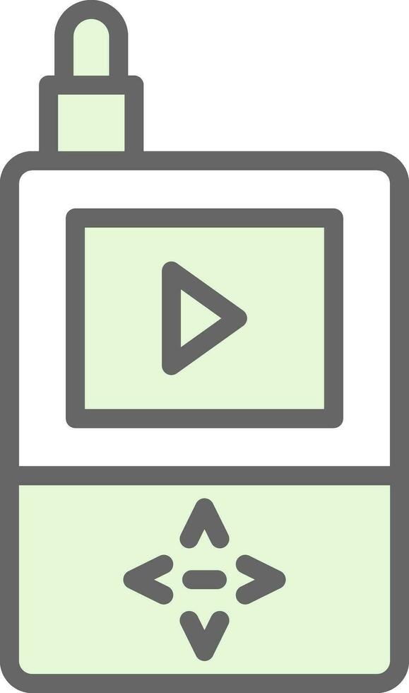 Music Player  Vector Icon Design