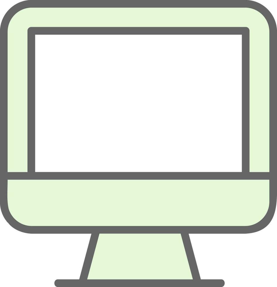 monitor vector icono diseño