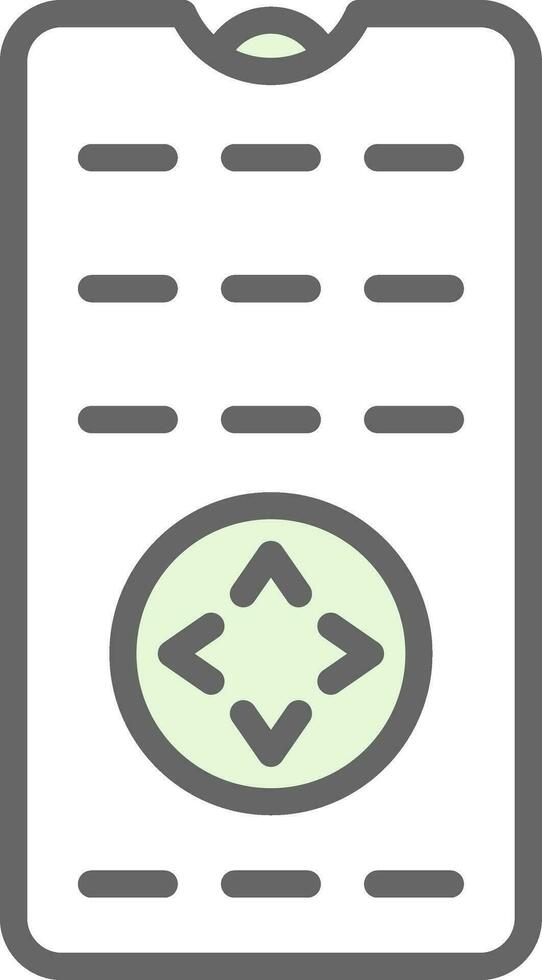 Remote  Vector Icon Design