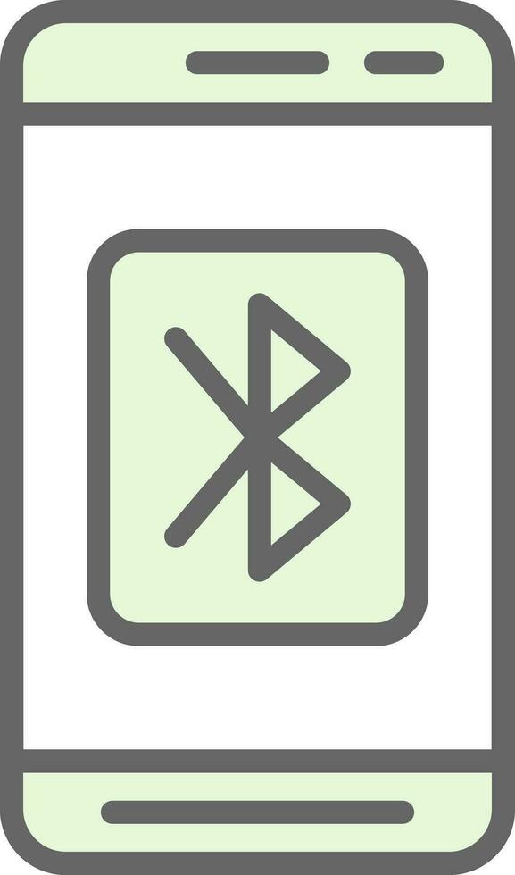 Mobile Bluetooth  Vector Icon Design