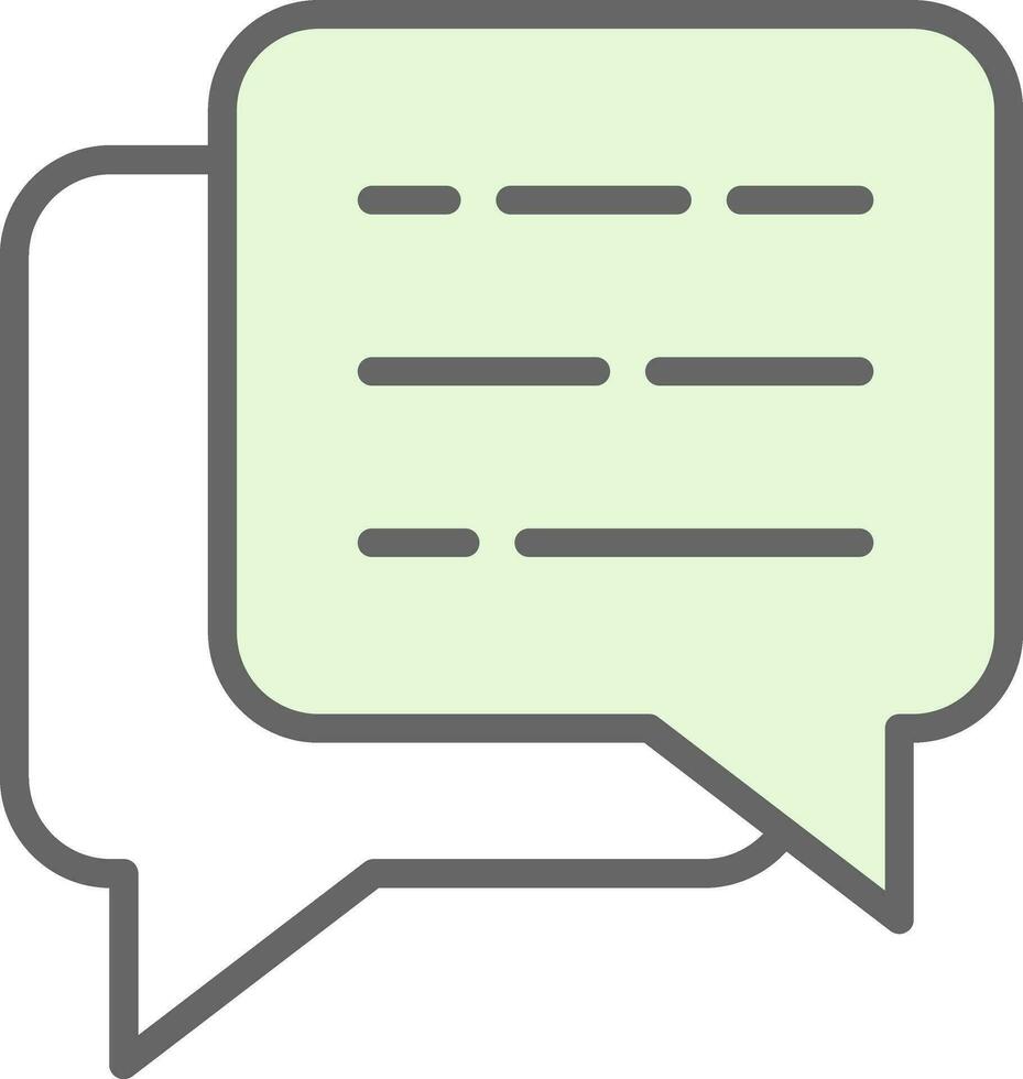 Chat Box  Vector Icon Design