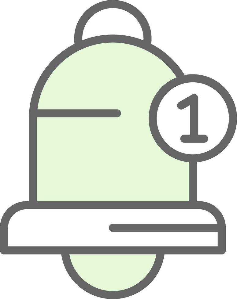 Notification Bell  Vector Icon Design